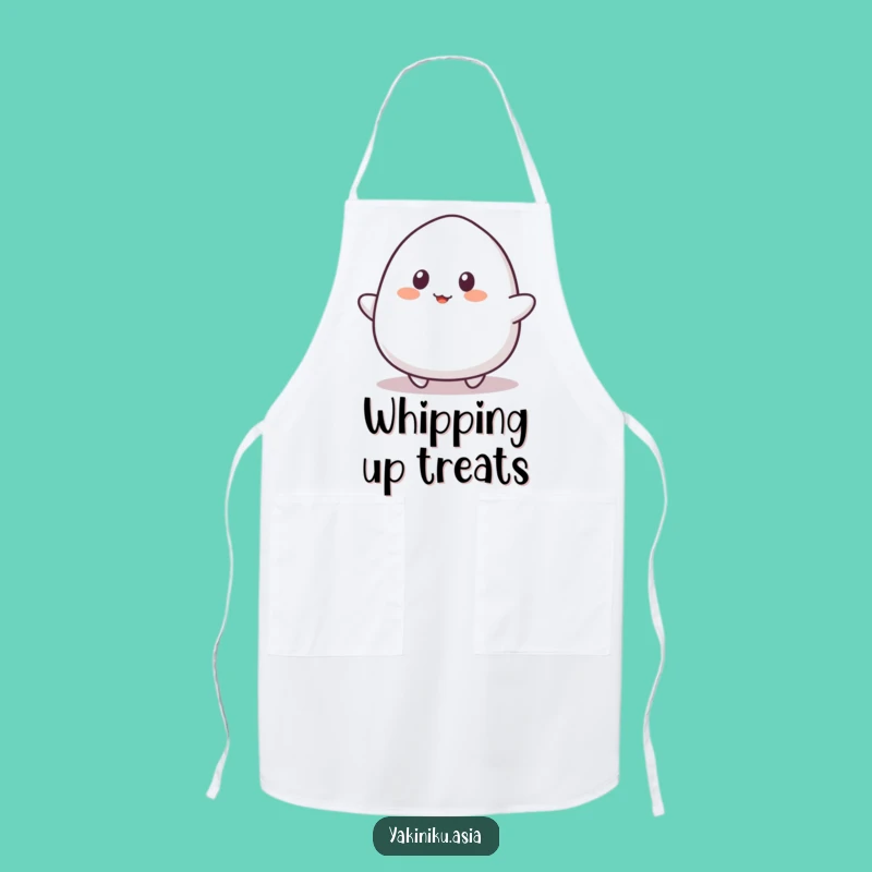 Funny Mochi Bounce Apron: Bake Up Some Hilarious Fun!