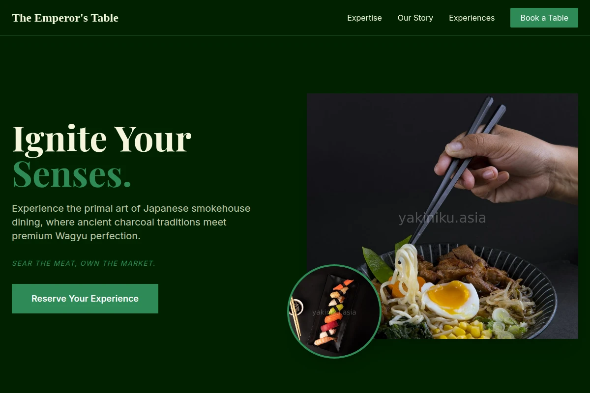 Smoke Japanese Food