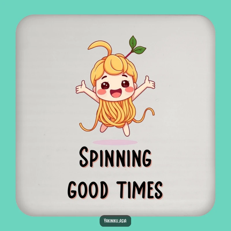 Funny Noodle Loop-the-Loop Coaster, Protect Surfaces with Cheer, Quirky Gift