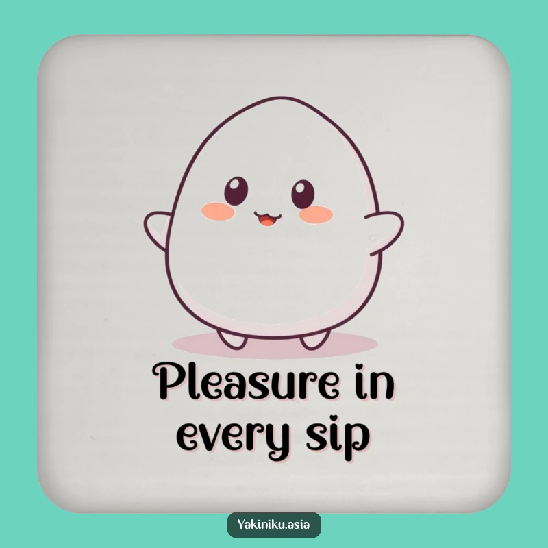 Funny Mochi Bounce Coaster: Protect Surfaces with Hilarious Playfulness!