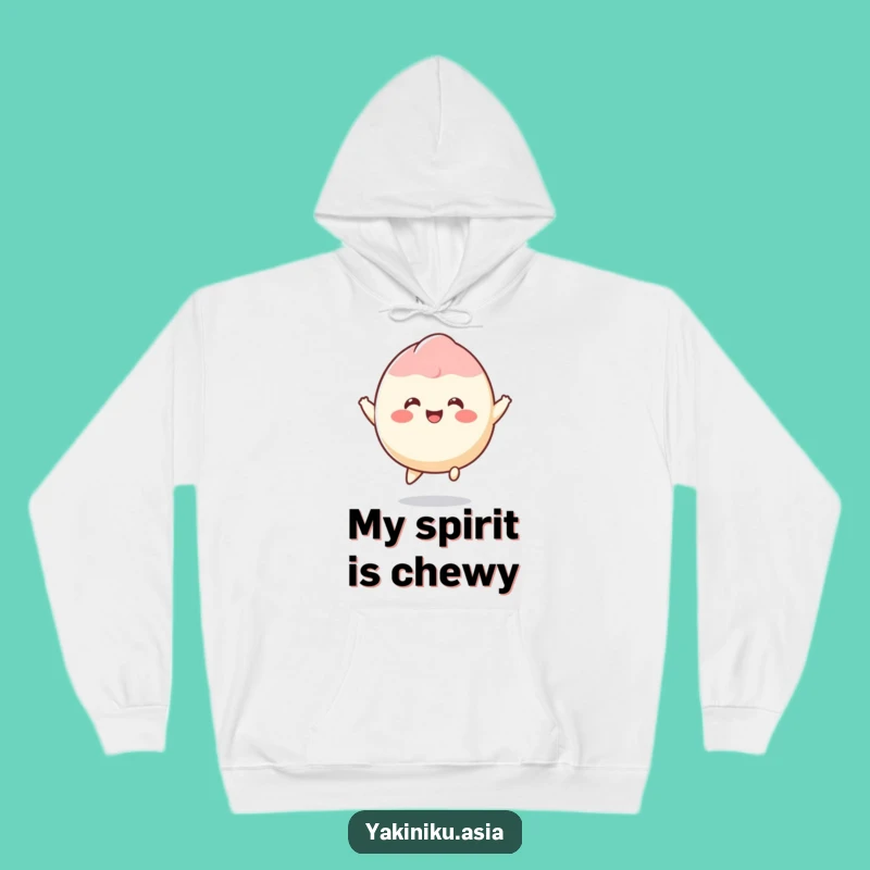 Funny Mochi Hoodie - Cozy Bouncing Joy Comfort Gift