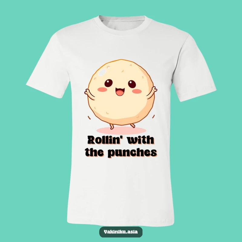Funny Dancing Takoyaki T-Shirt - Spinning Snack Tee Gift