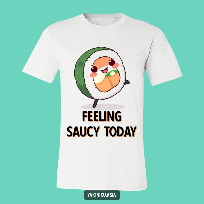 Funny Sushi Cartwheel T-Shirt: Show Off Your Moves with This Hilarious Tee!